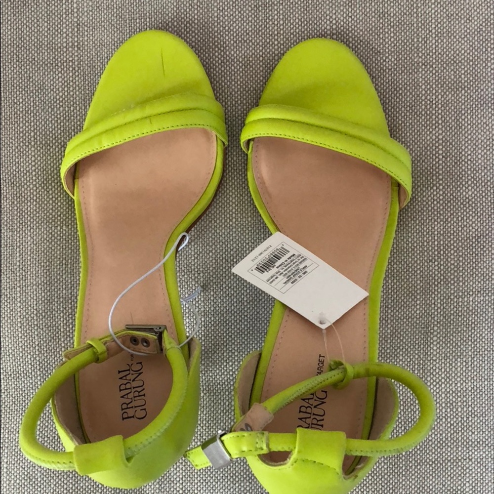 prabal gurung for target citron heels